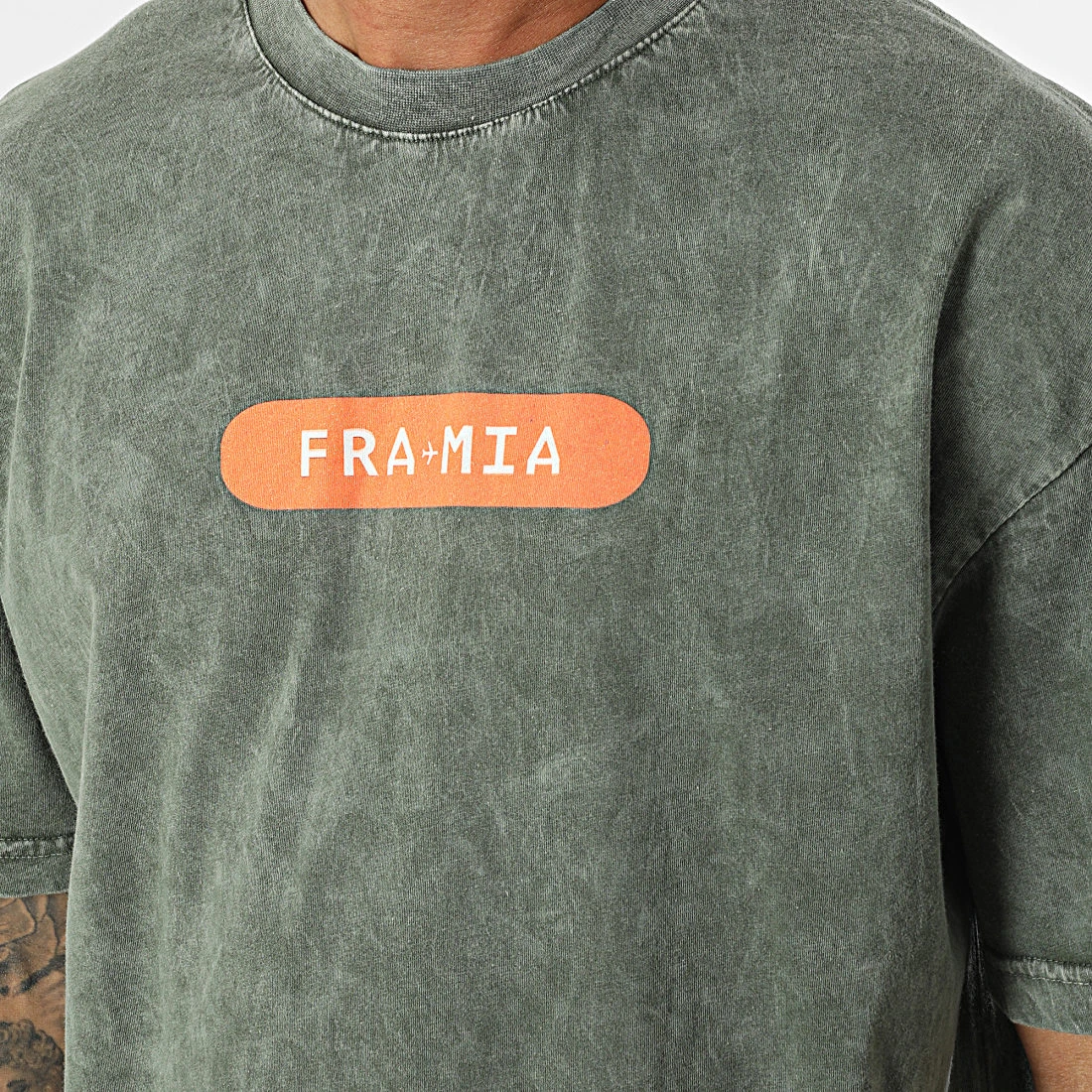 Bon marché 😍 Tee Shirt G22-644 Vert Kaki de Classic Series 🥰 4 Bon marché 😍 Tee Shirt G22-644 Vert Kaki de Classic Series 🥰 – Image 2