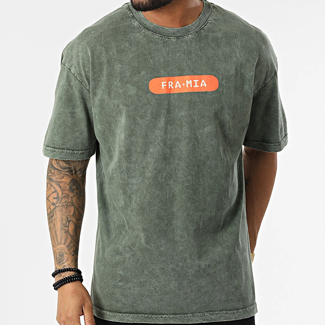 Bon marché 😍 Tee Shirt G22-644 Vert Kaki de Classic Series 🥰 5 Bon marché 😍 Tee Shirt G22-644 Vert Kaki de Classic Series 🥰 – Image 3