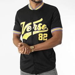 Vente flash 😉 Chemise Manches Courtes Col Rond 5923 Noir de Classic Series ⌛ -Classic Series Soldes classic series 317217 5923 BLACK 20220504T143014 03