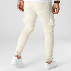 Top 10 🧨 Pantalon Cargo Slim G038 Beige de Classic Series 😍 -Classic Series Soldes classic series 317395 G038 BEIGE 20220509T154414 04