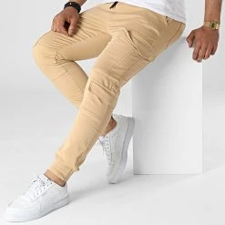 Offres ⭐ Jogger Pant Slim G009 Camel Clair de Classic Series ✨ -Classic Series Soldes classic series 317448 G009 CAMEL 20220509T154445 03