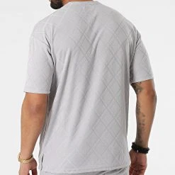 Budget 🥰 Ensemble Tee Shirt Oversize A Poche Poitrine Et Short Jogging PP6001-6002 Gris de Classic Series 😍 -Classic Series Soldes classic series 317469 ENS 6001 6002 GREY 20220506T154357 04