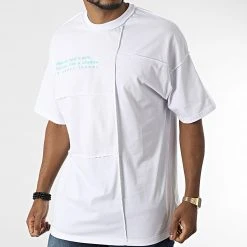 Tout neuf ⭐ Tee Shirt Oversize Large 22-Y261 Blanc de Classic Series 🛒