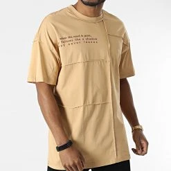 Grosses soldes ⌛ Tee 🛒 Shirt Oversize Large 22-Y261 Beige de Classic Series 😉 -Classic Series Soldes classic series 317488 22 Y261 TAN 20220504T085553 03