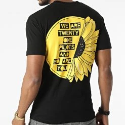 Bon marché 😀 Tee Shirt 22-Y180 Noir de Classic Series 👏