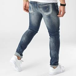 Offres 🌟 Jean Slim 5145 Bleu Brut de Classic Series 🧨 -Classic Series Soldes classic series 317604 5145 2 20220429T155938 04