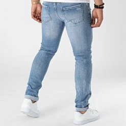 Meilleure vente ⌛ Jean Slim 5145 Bleu Wash de Classic Series ✔️ -Classic Series Soldes classic series 317605 5145 8 20220502T154837 04