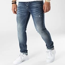 Remise 🎉 Jean Slim 5145 Bleu Brut de Classic Series 🛒