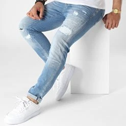 Vente flash 😍 Jean Slim 5145 Bleu Wash de Classic Series ⭐ -Classic Series Soldes classic series 317647 5145 1 20220429T160002 03