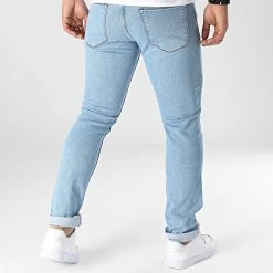 De gros 👍 Jean Slim 7855 Bleu Wash de Classic Series 🎉 -Classic Series Soldes classic series 318050 7855 BLUE 20220509T155509 04