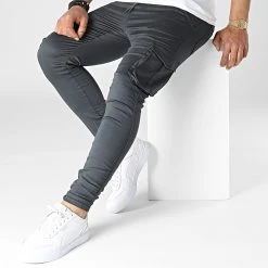 Budget ✔️ Pantalon Cargo WKN-2010 Gris Anthracite de Classic Series ❤️ -Classic Series Soldes classic series 318052 WKM 2010 ANTRASIT 20220510T135019 03