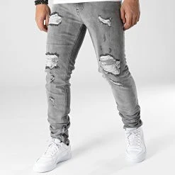 Les meilleures critiques de 🤩 Jean Slim DHZ-3784 Gris de Classic Series 🌟