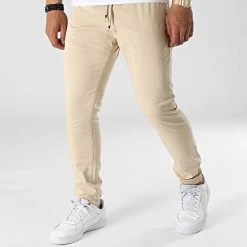 Sortie 🔔 Jogger Pant 7439 Beige de Classic Series 😉