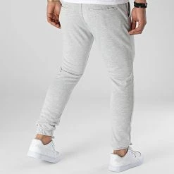 Sortie ⌛ Pantalon Jogging 7913 Gris Chiné de Classic Series 🔥 -Classic Series Soldes classic series 318121 7913 GRI 20220509T155129 04