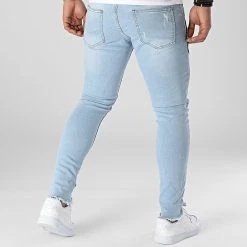 Vente flash 🎁 Jean Skinny DHZ-3783 Bleu Wash de Classic Series ✨ -Classic Series Soldes classic series 318124 DHZ 3783 A MAVI 20220509T155931 04