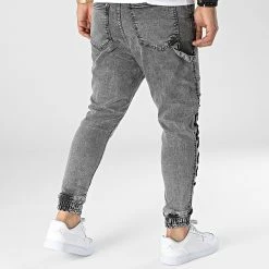 Remise 🧨 Jogger Pant DH-3775 Gris de Classic Series 😍 -Classic Series Soldes classic series 318131 DH 3775 SALVAR FUME 20220509T155415 04