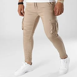 Coupon 🔔 Jogger Pant WKN-2010 Beige de Classic Series ✨
