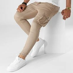 Coupon 🔔 Jogger Pant WKN-2010 Beige de Classic Series ✨ -Classic Series Soldes classic series 318136 WKN 2010 BEIGE 20220519T162210 03