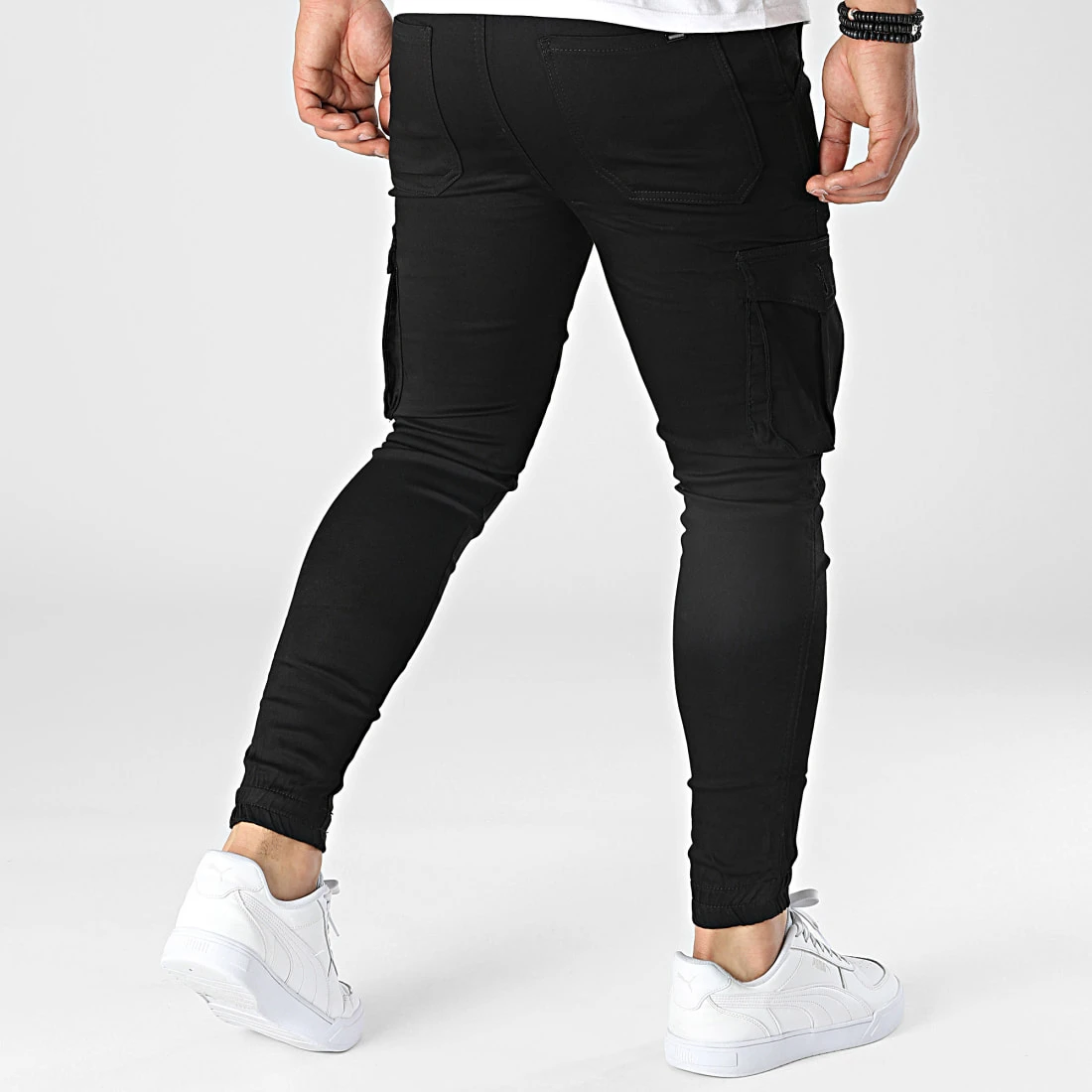 Meilleure affaire 👍 Jogger Pant WKN-2010 Noir de Classic Series 🧨 6 Meilleure affaire 👍 Jogger Pant WKN-2010 Noir de Classic Series 🧨 – Image 4
