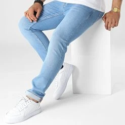 Coupon ❤️ Jean Slim 7892 Bleu Wash de Classic Series 🎁 -Classic Series Soldes classic series 318141 7892 BLUE 1 20220509T154921 03