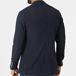 Promo 🔔 Veste Blazer 20407 Bleu Marine de Classic Series 😀 -Classic Series Soldes classic series 318177 20407 5 20220510T160800 04