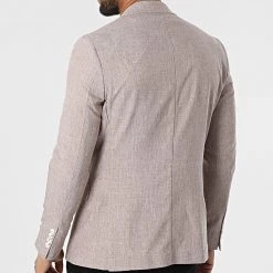 Sortie ⭐ Veste Blazer 20507 Marron Chiné de Classic Series 🛒 -Classic Series Soldes classic series 318180 20507 3 20220510T155659 04