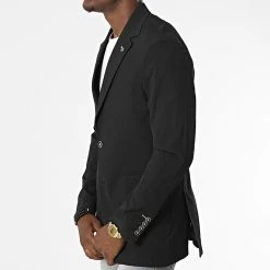 Offres ⭐ Veste Blazer 20407 Noir de Classic Series 🌟 -Classic Series Soldes classic series 318183 20407 6 20220510T150909 03