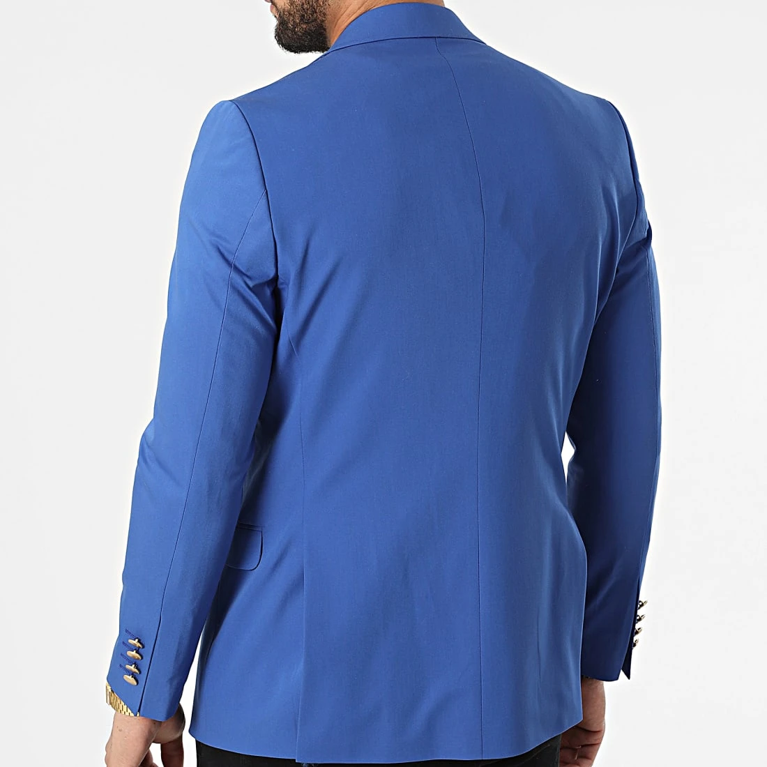 Meilleure affaire 💯 Veste Blazer 11597 Bleu Roi de Classic Series 🌟 6 Meilleure affaire 💯 Veste Blazer 11597 Bleu Roi de Classic Series 🌟 – Image 4