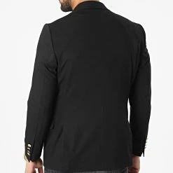 Coupon ✨ Veste Blazer 11597 Noir de Classic Series 😀 -Classic Series Soldes classic series 318189 11597 BLACK 20220510T155505 04