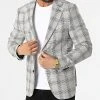 Le moins cher ⭐ Veste Blazer A Carreaux 11587 Gris Chiné de Classic Series ⌛ -Classic Series Soldes classic series 318196 11587 3 20220510T155845 01