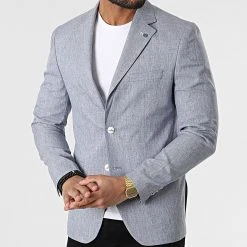 De gros ✔️ Veste Blazer 20507 Bleu Marine Chiné de Classic Series 🔥 -Classic Series Soldes classic series 318197 20507 5 20220510T155739 03