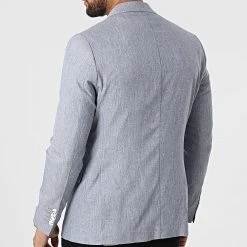 De gros ✔️ Veste Blazer 20507 Bleu Marine Chiné de Classic Series 🔥 -Classic Series Soldes classic series 318197 20507 5 20220510T155741 04