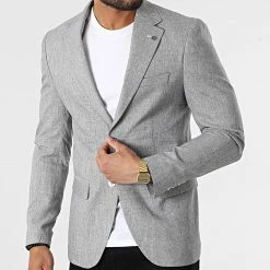 Les meilleures critiques de 💯 Veste Blazer 20507 Gris Chiné de Classic Series ✔️ -Classic Series Soldes classic series 318202 20507 6 20220510T155811 03