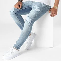 Remise ⭐ Jean Skinny DHZ-3750 Bleu Wash de Classic Series 🛒 -Classic Series Soldes classic series 318274 DHZ 3750 O MAVI 20220510T140359 03