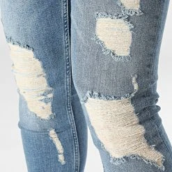 Offres 🌟 Jean Slim DH-5006 Bleu Denim de Classic Series 💯 -Classic Series Soldes classic series 318281 DH 5006 O MAVI 20220510T140906 02