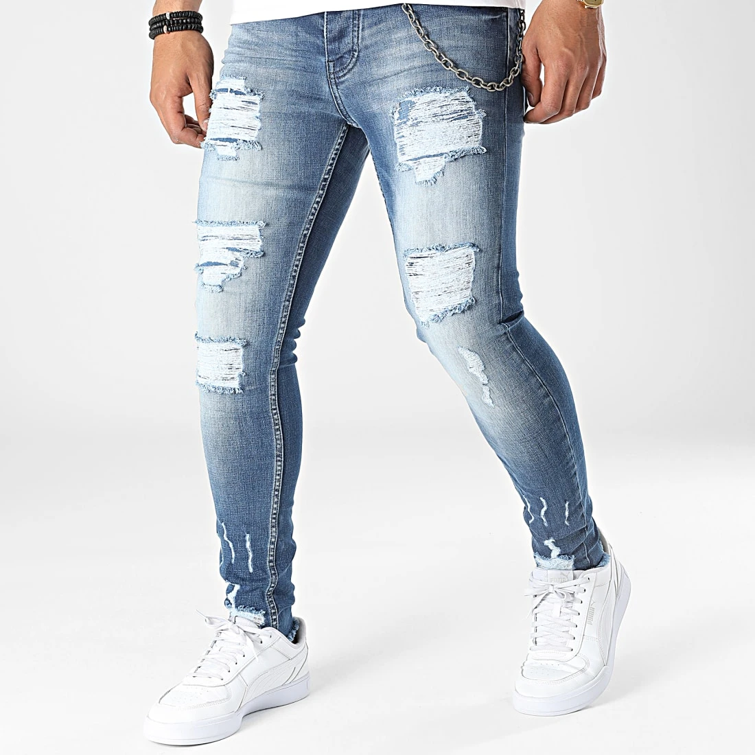 Sortie ❤️ Jean Slim DHZ-3747 Bleu Wash de Classic Series 👍 3 Sortie ❤️ Jean Slim DHZ-3747 Bleu Wash de Classic Series 👍