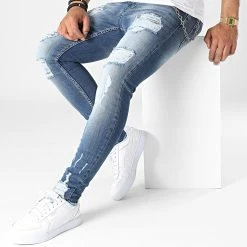 Sortie ❤️ Jean Slim DHZ-3747 Bleu Wash de Classic Series 👍 8 Sortie ❤️ Jean Slim DHZ-3747 Bleu Wash de Classic Series 👍 -Classic Series Soldes classic series 318284 DHZ 3747 O MAVI 20220510T140150 03