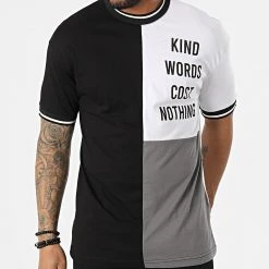 Le moins cher 😉 Tee Shirt G22-613 Noir Blanc de Classic Series ⭐ -Classic Series Soldes classic series 318358 G22 613 SIYAH 20220510T161810 03