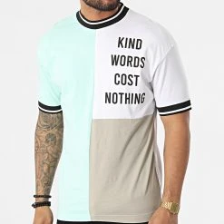 Acheter 🎉 Tee Shirt G22-613 Vert Blanc de Classic Series 😍