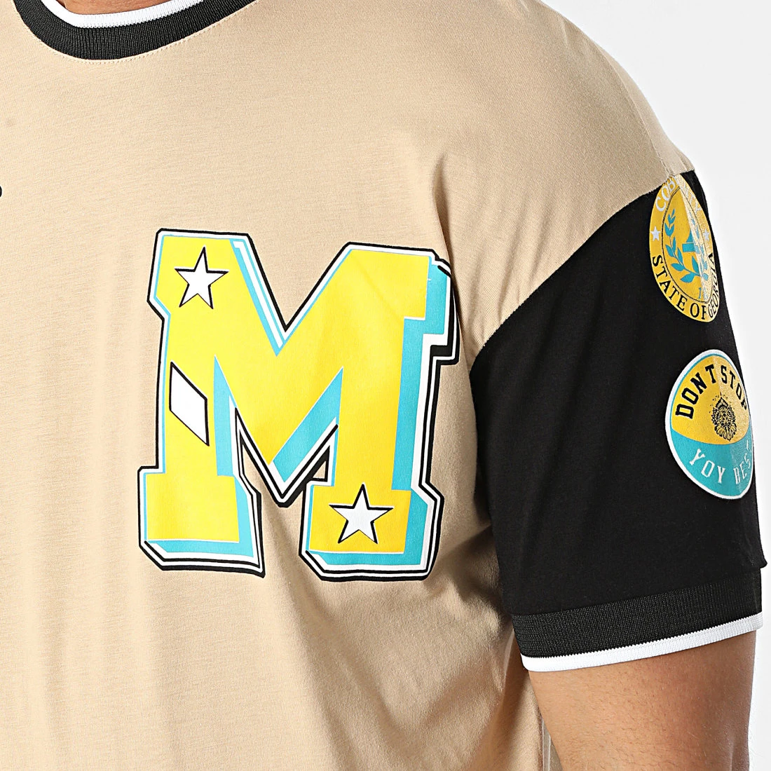 Remise ✔️ Tee Shirt G22-588 Beige de Classic Series ⌛ 4 Remise ✔️ Tee Shirt G22-588 Beige de Classic Series ⌛ – Image 2