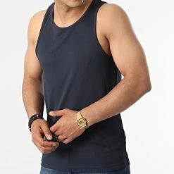 Meilleur prix ⌛ Débardeur JC007 Bleu Marine de Classic Series ⭐ -Classic Series Soldes classic series 318804 JC007 FRENCH NAVY 20220517T160016 03