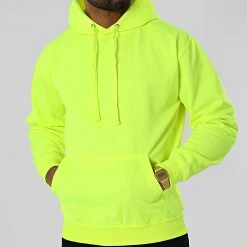 Acheter 🛒 Sweat Capuche JH004 Jaune Fluo de Classic Series 😍 -Classic Series Soldes classic series 318807 JH004 ELECTRIC YELLOW 20220518T134824 03