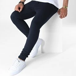 Acheter 🔔 Pantalon Jogging JH074 Bleu Marine de Classic Series ❤️ -Classic Series Soldes classic series 318852 JH074 NEW FRENCH NAVY 20220516T161451 03