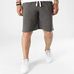 De gros 🔥 Short Jogging JH080 Gris Anthracite Chiné de Classic Series 🔥 8 De gros 🔥 Short Jogging JH080 Gris Anthracite Chiné de Classic Series 🔥 -Classic Series Soldes classic series 318859 JH080 CHARCOAL 20220513T155105 03