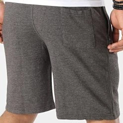 De gros 🔥 Short Jogging JH080 Gris Anthracite Chiné de Classic Series 🔥 9 De gros 🔥 Short Jogging JH080 Gris Anthracite Chiné de Classic Series 🔥 -Classic Series Soldes classic series 318859 JH080 CHARCOAL 20220513T155107 04