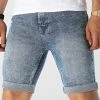 Promo ❤️ Short Jean Mr Orange Acid Bleu Denim de Classic Series 😉 -Classic Series Soldes classic series 319926 JIB DP SS22 039 A 089 BLUE ACID 20220519T161138 01
