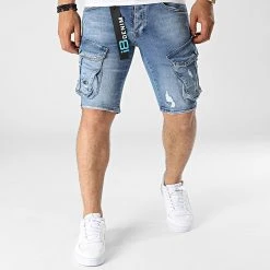Meilleure vente 🛒 Short Jean Skinny 15383 Bleu Denim de Classic Series 🥰 -Classic Series Soldes classic series 321150 15383 BC 20220531T160722 03
