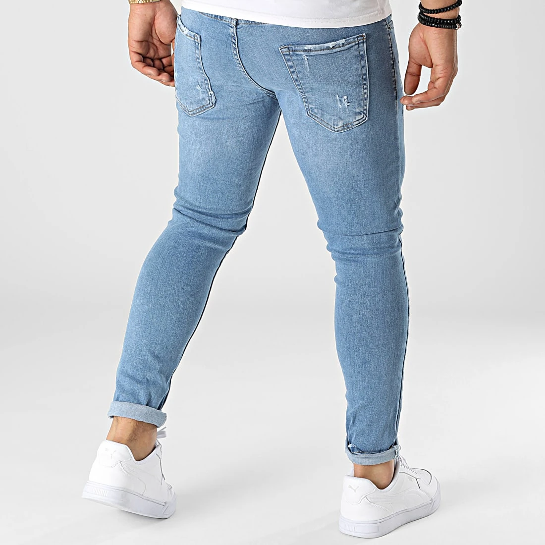 Le moins cher 💯 Jean Skinny 15590 Bleu Denim de Classic Series 🤩 6 Le moins cher 💯 Jean Skinny 15590 Bleu Denim de Classic Series 🤩 – Image 4