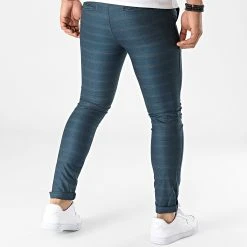 Le moins cher ✔️ Pantalon Carreaux DJ2280 Bleu de Classic Series 🌟 -Classic Series Soldes classic series 321185 DJ2280 20220603T140830 04