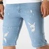Meilleure affaire 🧨 Short Jean 7027 Bleu Denim de Classic Series 😍 -Classic Series Soldes classic series 321195 7027 20220531T160923 01